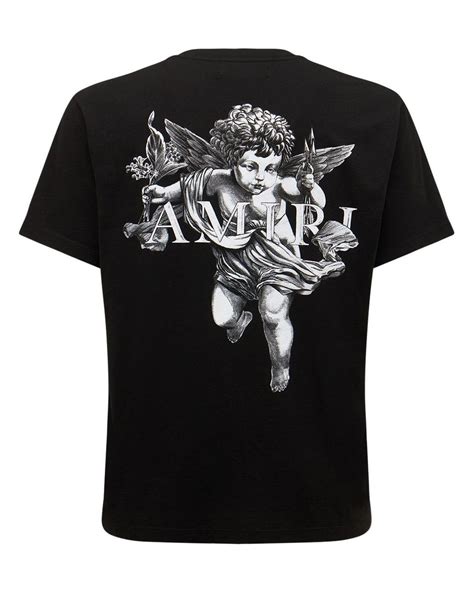 black amiri tee